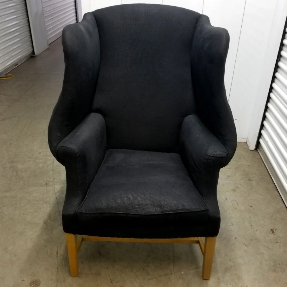 1920S GEORGIAN WINGBACK CHAIR
